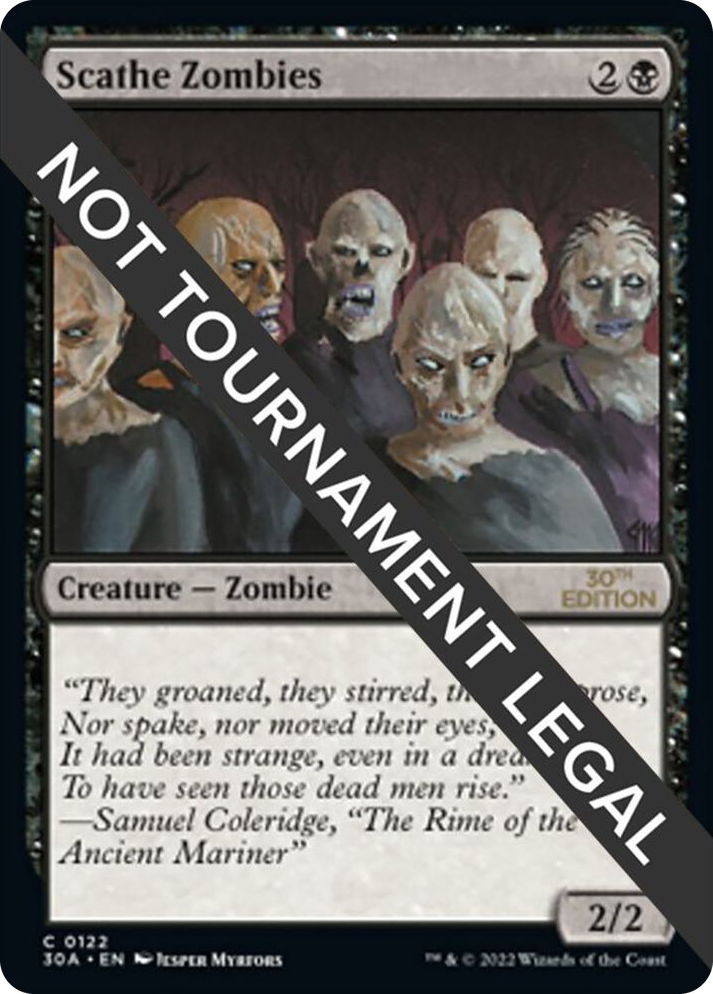 0122 Scathe Zombies C 30th Anniversary Edition