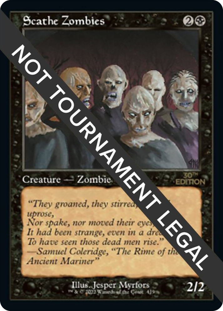 0419 Scathe Zombies (Retro Frame) C 30th Anniversary Edition
