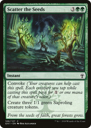 0106 Scatter the Seeds C Guilds of Ravnica: Guild Kits