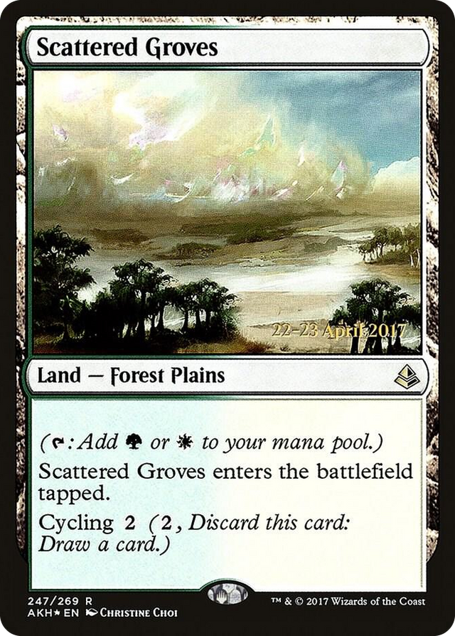 0247 Scattered Groves R Prerelease Cards
