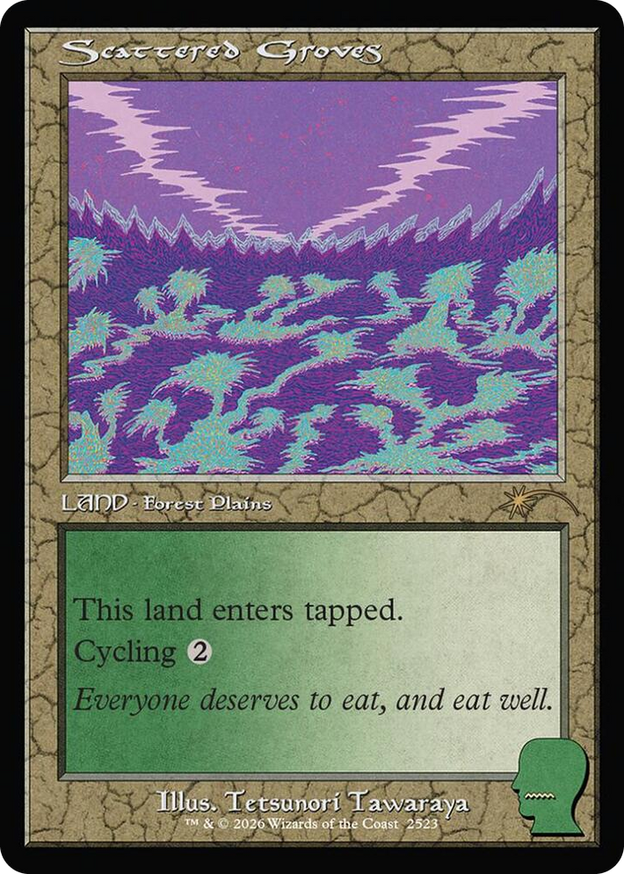Scattered Groves #2523 R - Secret Lair Drop Series Pokemon card