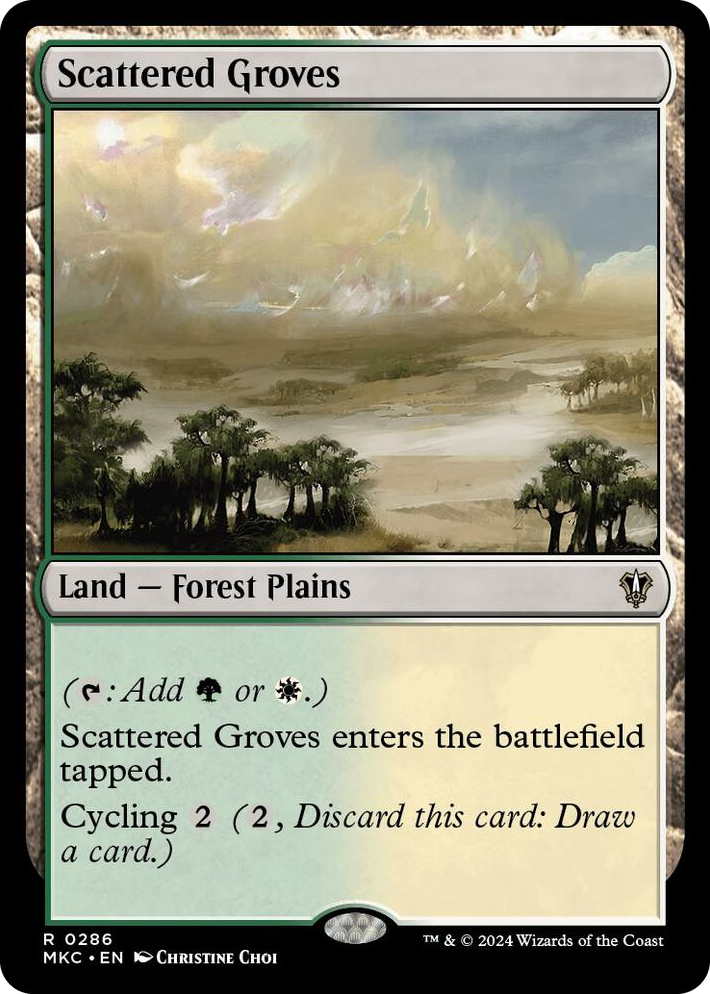 0286 Scattered Groves R Commander: Murders at Karlov Manor