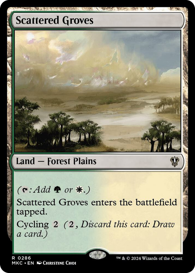 0286 Scattered Groves R Commander: Murders at Karlov Manor