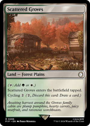 0286 Scattered Groves R Universes Beyond: Fallout