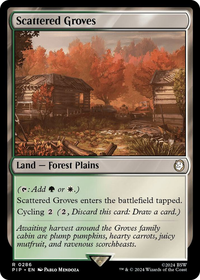 0286 Scattered Groves R Universes Beyond: Fallout