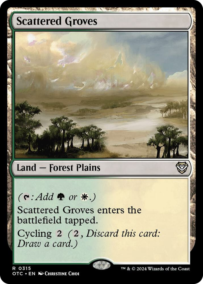 0315 Scattered Groves R Commander: Outlaws of Thunder Junction