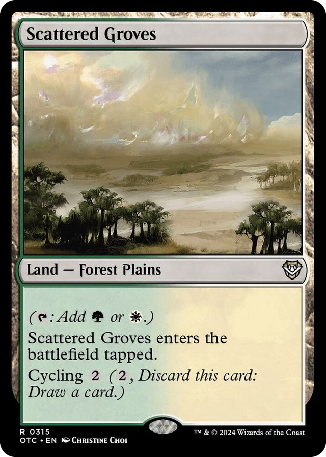 0315 Scattered Groves R Commander: Outlaws of Thunder Junction