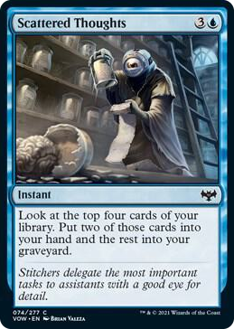 0074 Scattered Thoughts C Innistrad: Crimson Vow