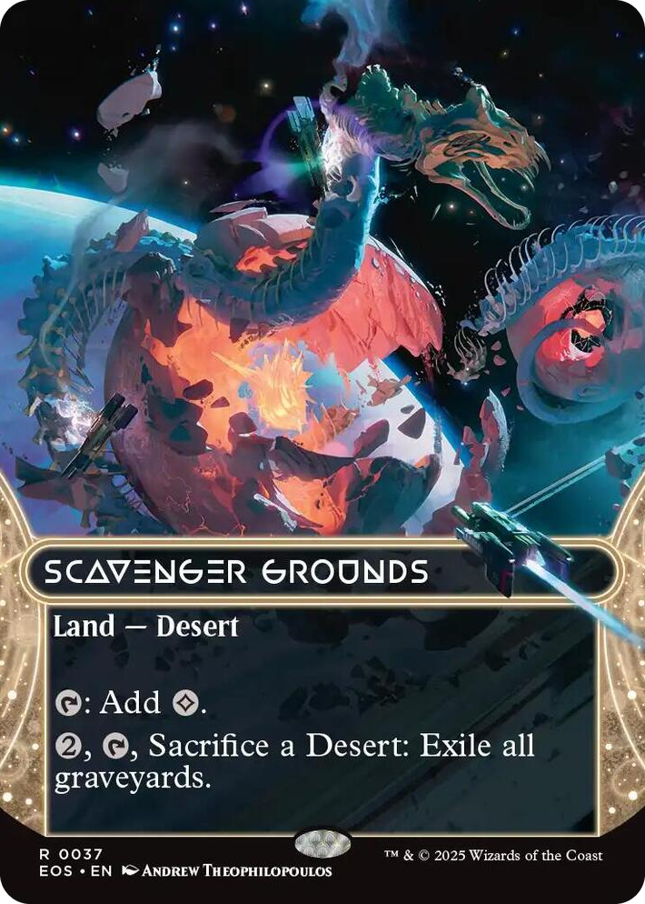 0037 Scavenger Grounds (0037) (Borderless) R Edge of Eternities: Stellar Sights