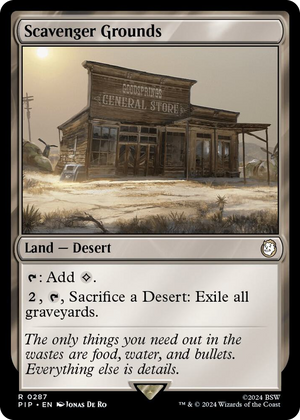 0287 Scavenger Grounds R Universes Beyond: Fallout