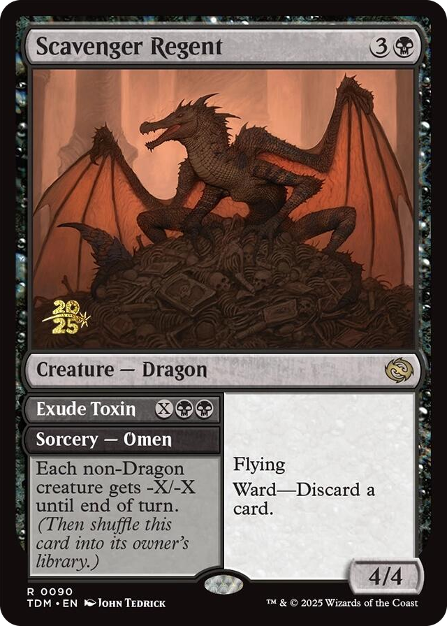 0090 Scavenger Regent R Prerelease Cards