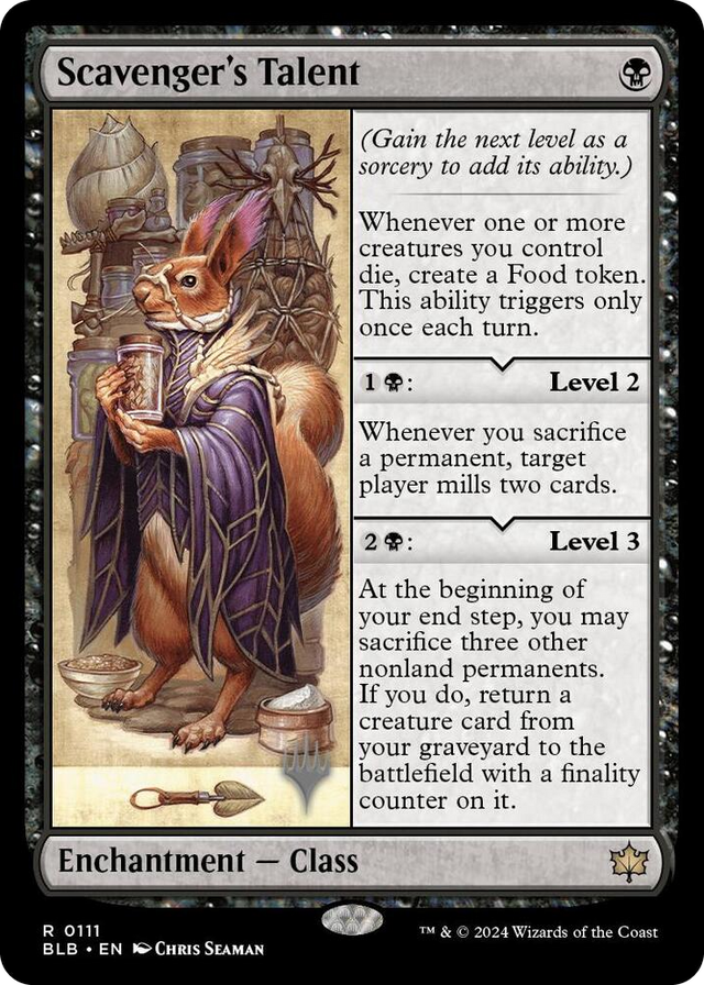 0111 Scavenger's Talent R Promo Pack: Bloomburrow