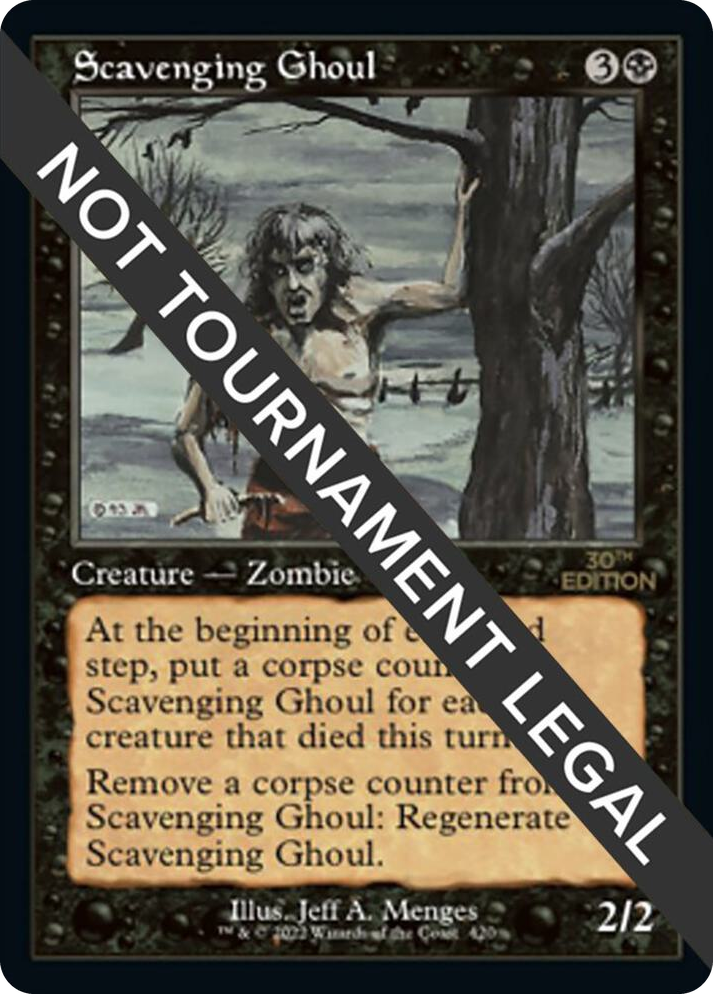 0420 Scavenging Ghoul (Retro Frame) U 30th Anniversary Edition