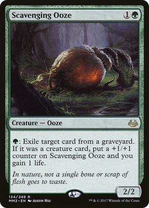 0134 Scavenging Ooze R Modern Masters 2017