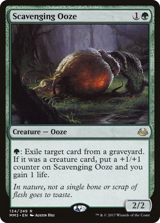 Scavenging Ooze #134 R - Modern Masters 2017 Pokemon card