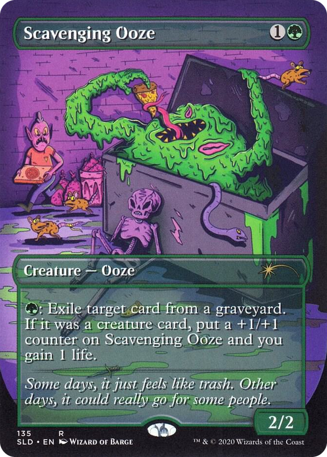 0135 Scavenging Ooze R Secret Lair Drop Series