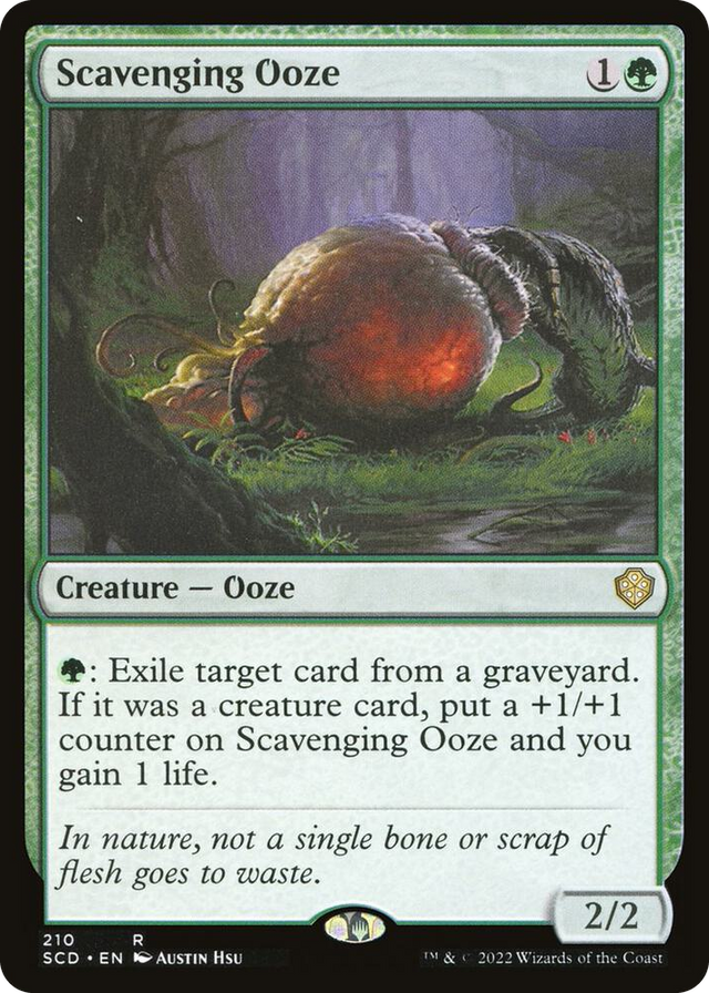 0210 Scavenging Ooze R Starter Commander Decks
