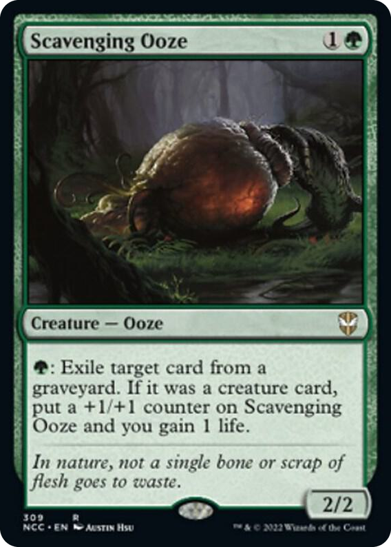 0309 Scavenging Ooze R Commander: Streets of New Capenna