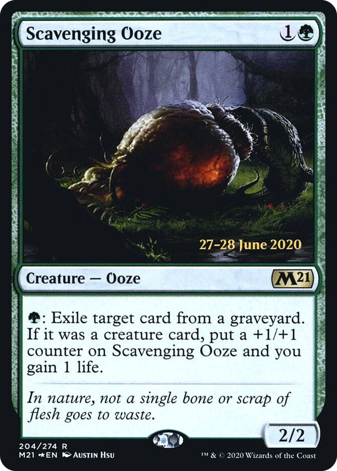 Scavenging Ooze (M21) #204 R - Prerelease Cards Pokemon card