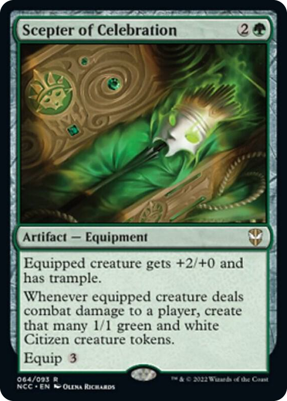 0064 Scepter of Celebration R Commander: Streets of New Capenna