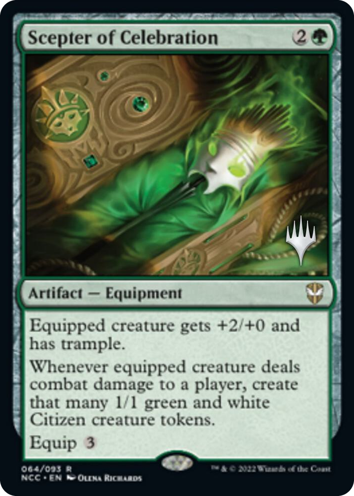 0064 Scepter of Celebration R Promo Pack: Streets of New Capenna