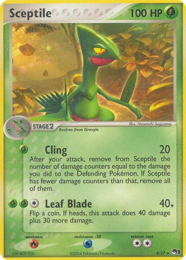 0004 Sceptile Rare POP Series 1
