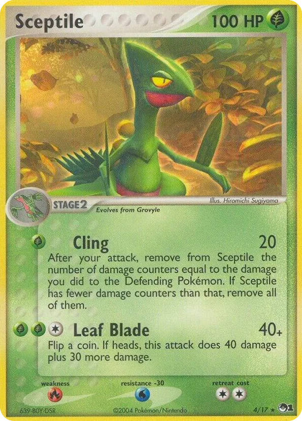 0004 Sceptile Rare POP Series 1