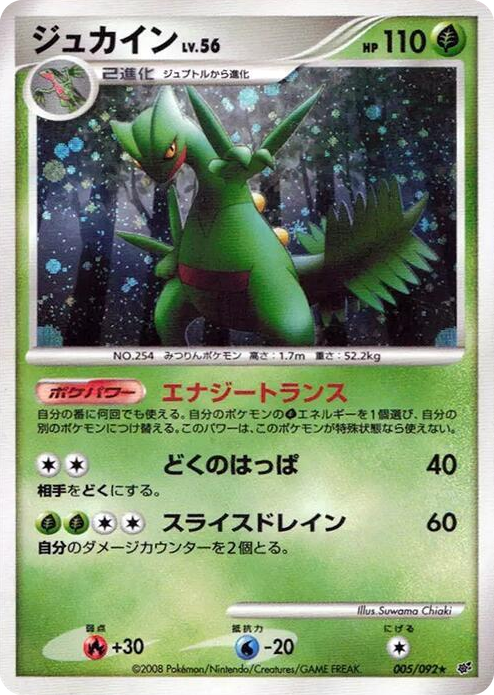 0005 Sceptile Holo Rare Intense Fight in the Destroyed Sky