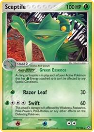 0010 Sceptile - 10/106(EX Emerald) Rare Deck Exclusives