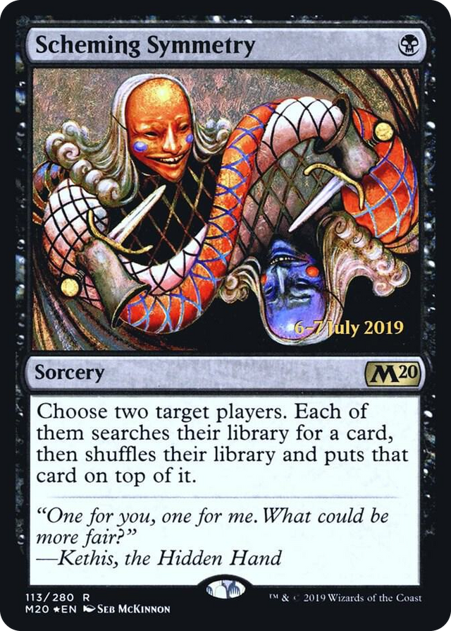 0113 Scheming Symmetry R Prerelease Cards