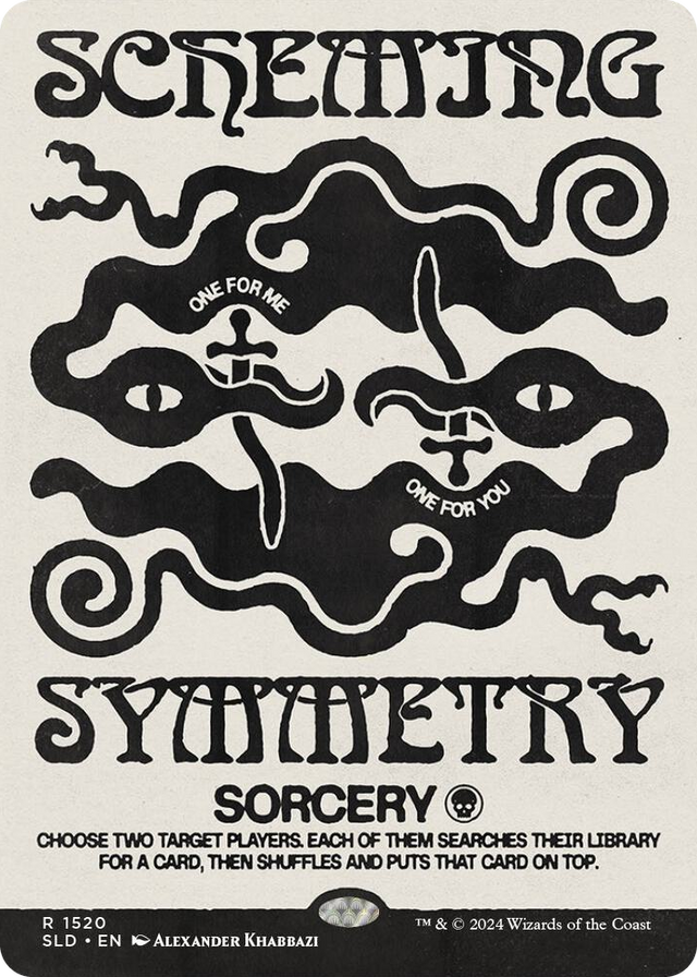 1520 Scheming Symmetry (1520) R Secret Lair Drop Series