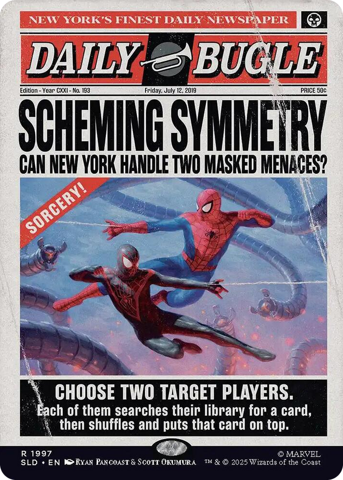 Scheming Symmetry (1997) #1997 R - Secret Lair Drop Series Pokemon card