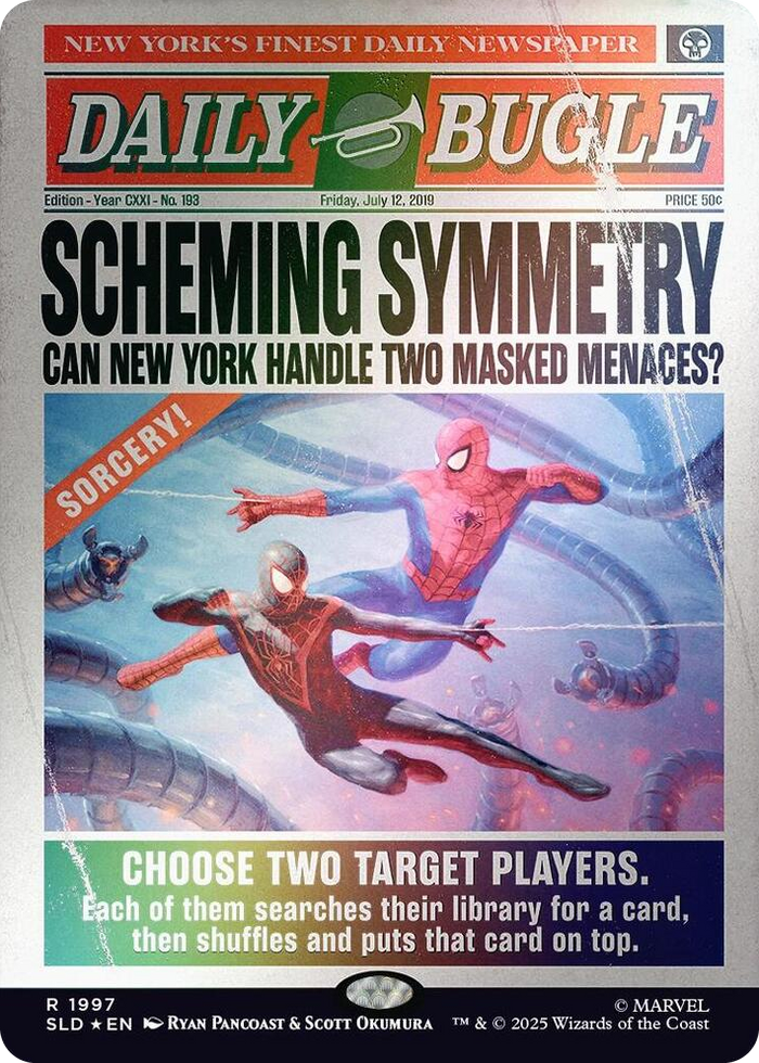 Scheming Symmetry (1997) (Rainbow Foil) #1997 R - Secret Lair Drop Series Pokemon card