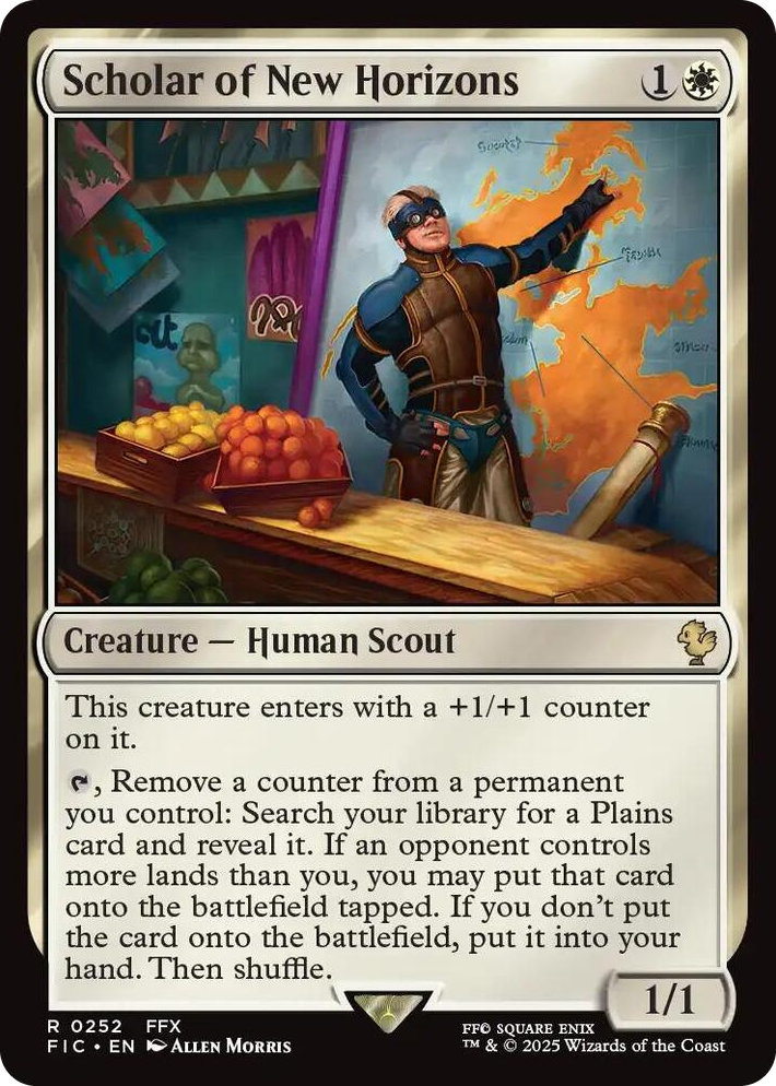 0252 Scholar of New Horizons R Commander: FINAL FANTASY