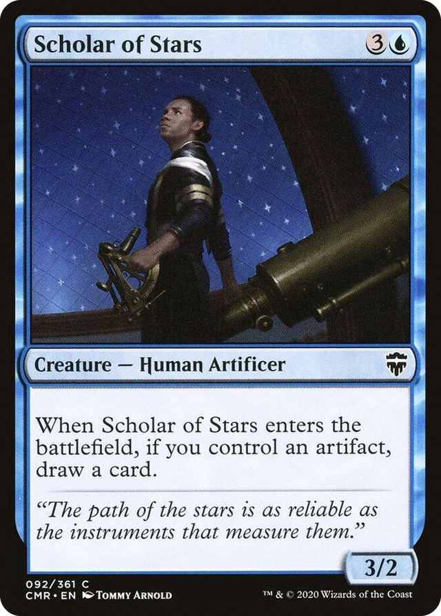 0092 Scholar of Stars C Commander Legends