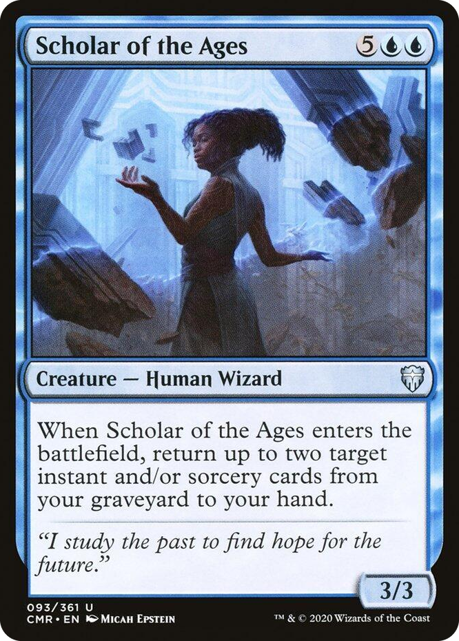 0093 Scholar of the Ages U Commander Legends