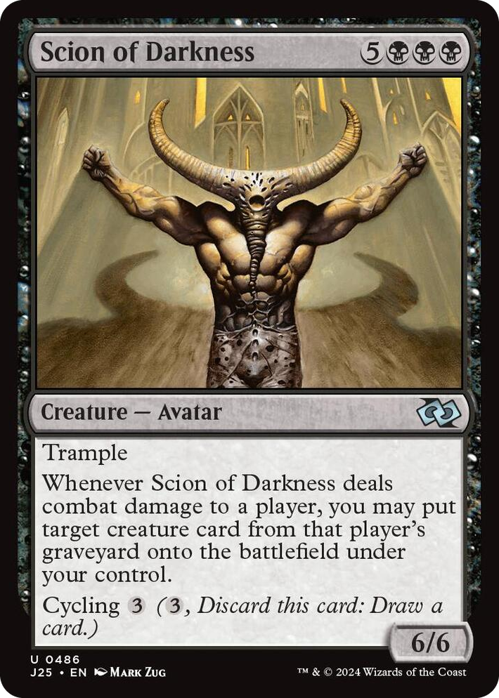 0486 Scion of Darkness U Foundations Jumpstart
