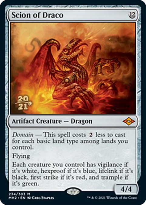 Scion of Draco #234 M - Prerelease Cards Pokemon card