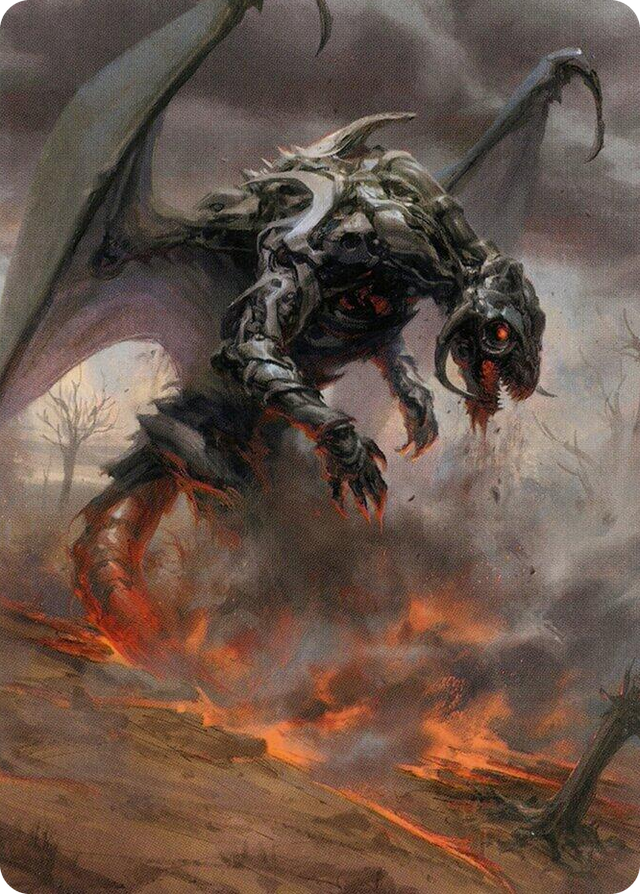 0062 Scion of Draco Art Card S Art Series: Modern Horizons 2