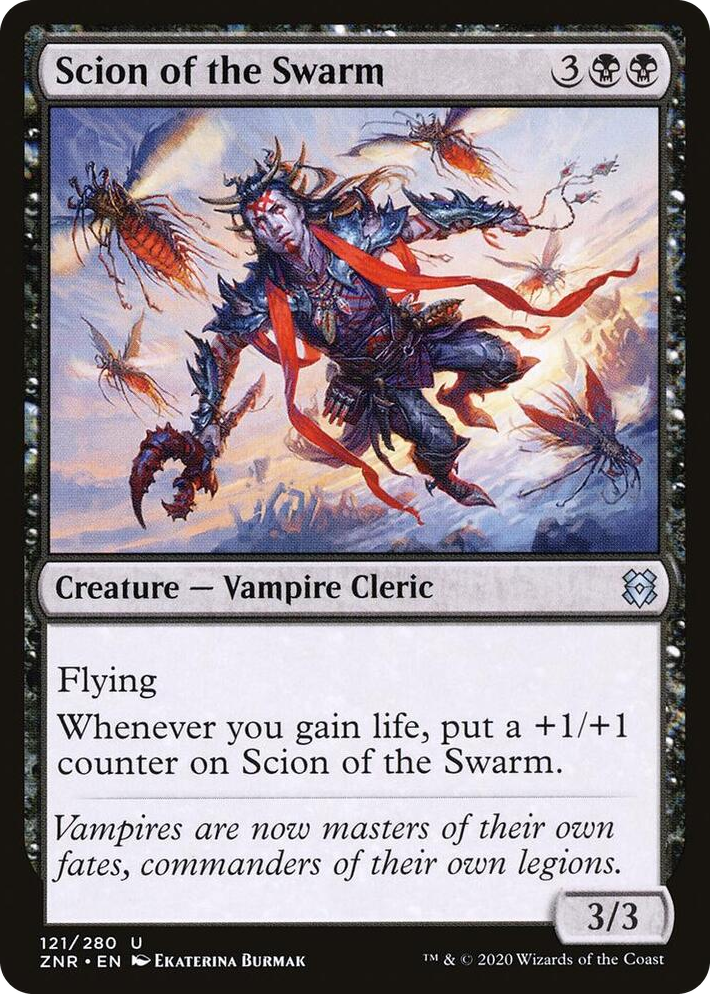 0121 Scion of the Swarm U Zendikar Rising