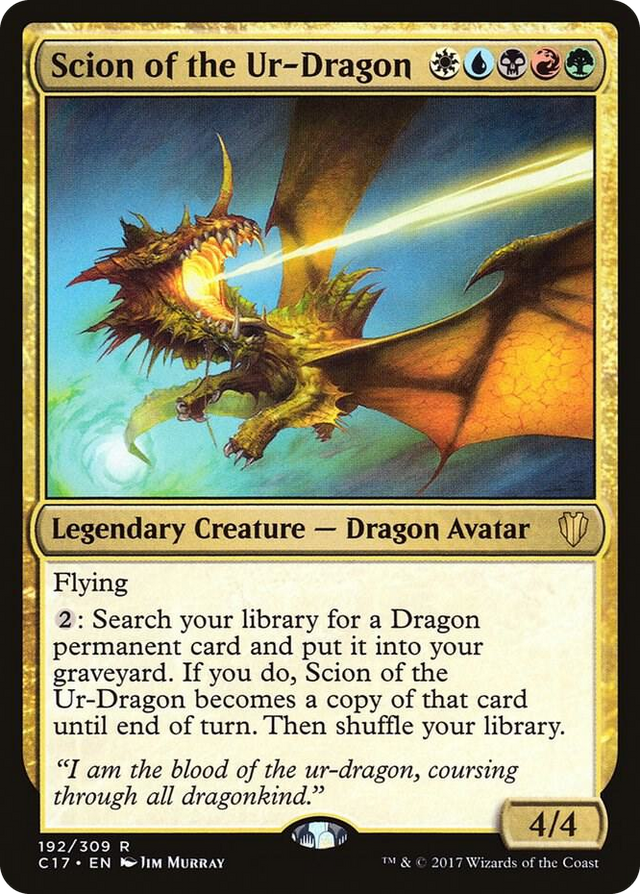 0192 Scion of the Ur-Dragon R Commander 2017