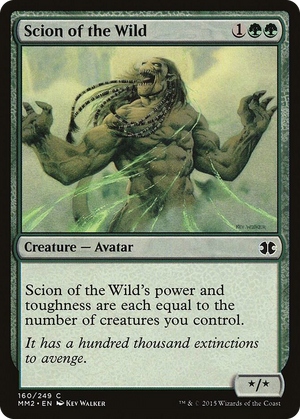 0160 Scion of the Wild C Modern Masters 2015