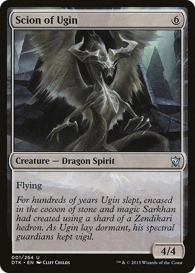 0001 Scion of Ugin U Dragons of Tarkir