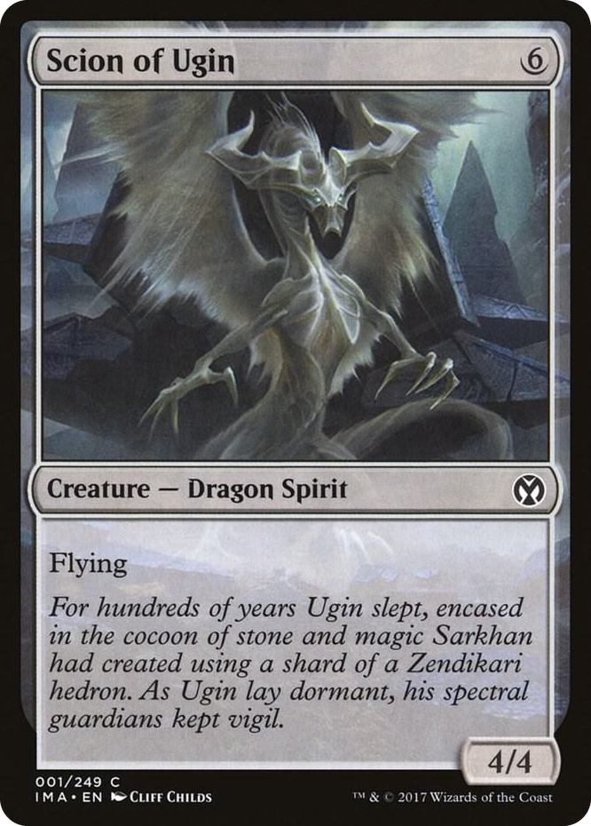 0001 Scion of Ugin C Iconic Masters