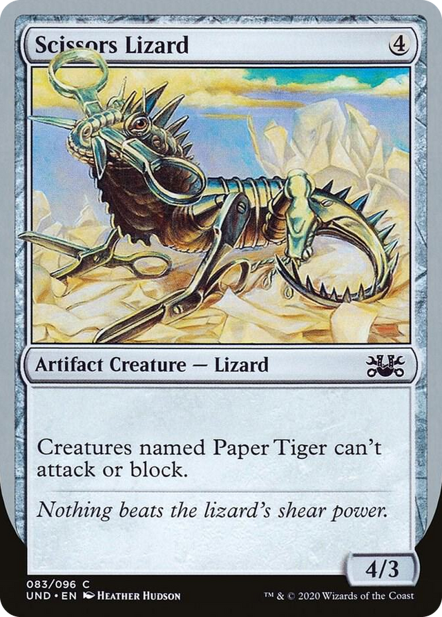 0083 Scissors Lizard C Unsanctioned