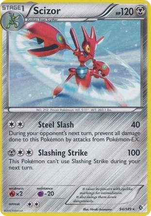 0094 Scizor - 94/149 (Cosmos Holo) Promo Blister Exclusives