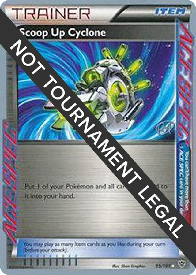 0095 Scoop Up Cyclone - 2015 (Rowan Stavenow) Rare World Championship Decks