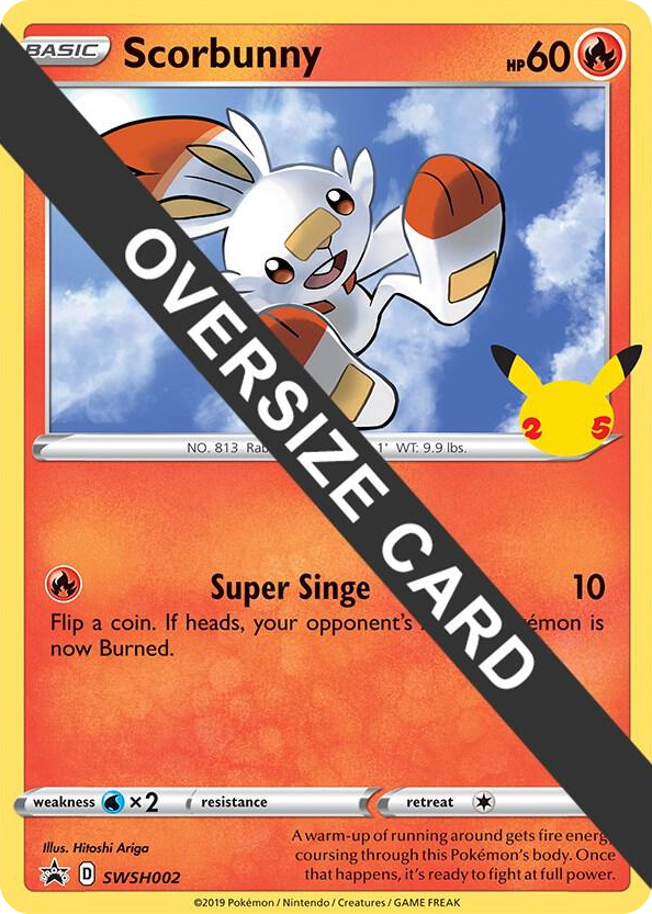0002 Scorbunny Promo First Partner Pack