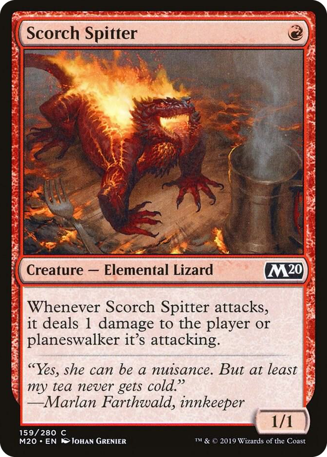 0159 Scorch Spitter C Core Set 2020