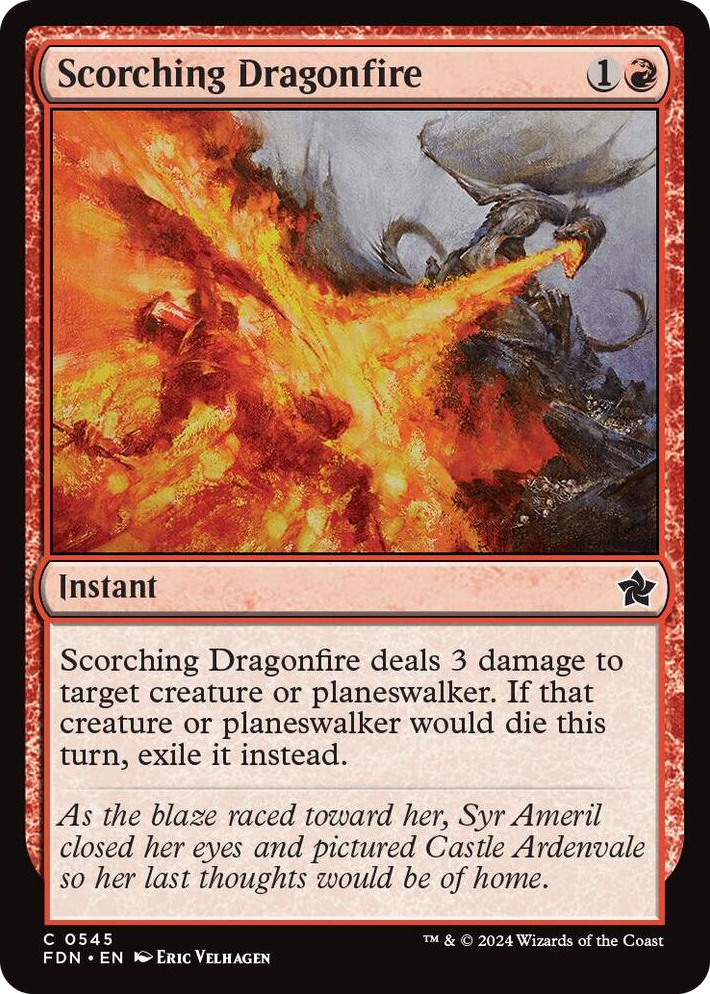 0545 Scorching Dragonfire C Foundations